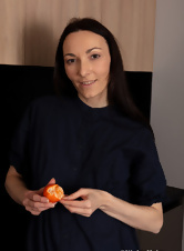 Skinny Brunette Kitchen Hairy Pussy Photos