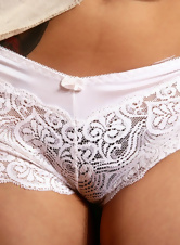 Asian Babe In Lace With Hairy Pussy Pics